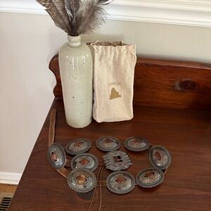 Vintage Authentic Navajo Concho Belt